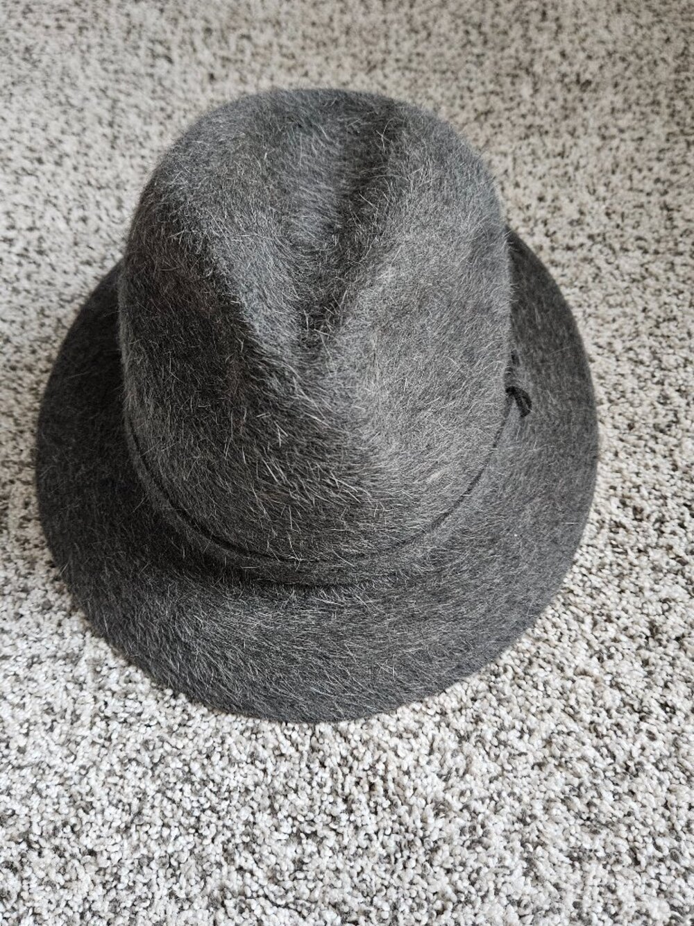Lee Royal Beaver Finish, Fur Felt Fedora size 7 1/8, Vintage  {#915-2}